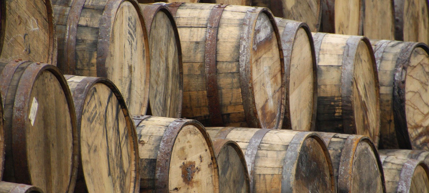 whisky barrels