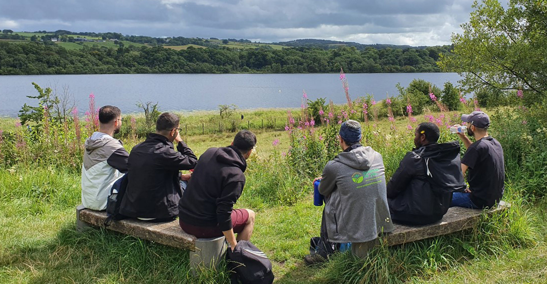 outdoor group gathering