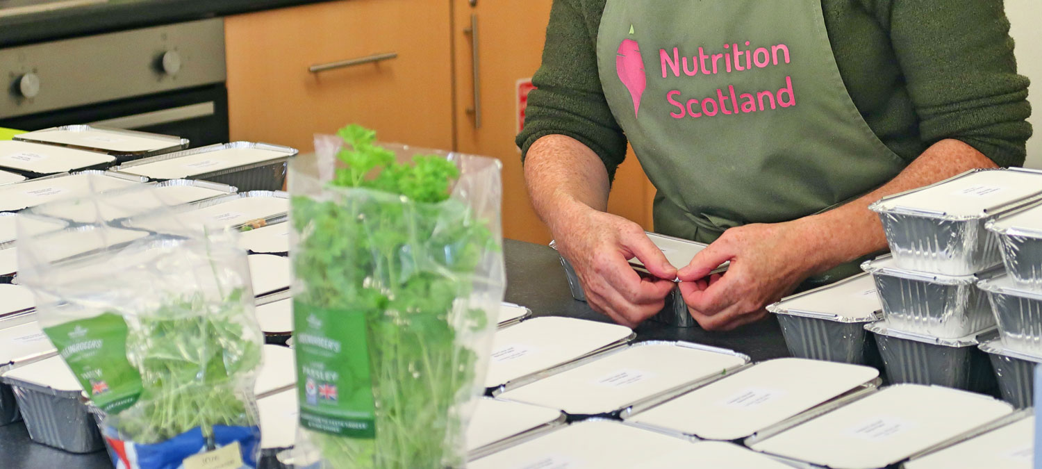 Nutrition Scotland meal preparation