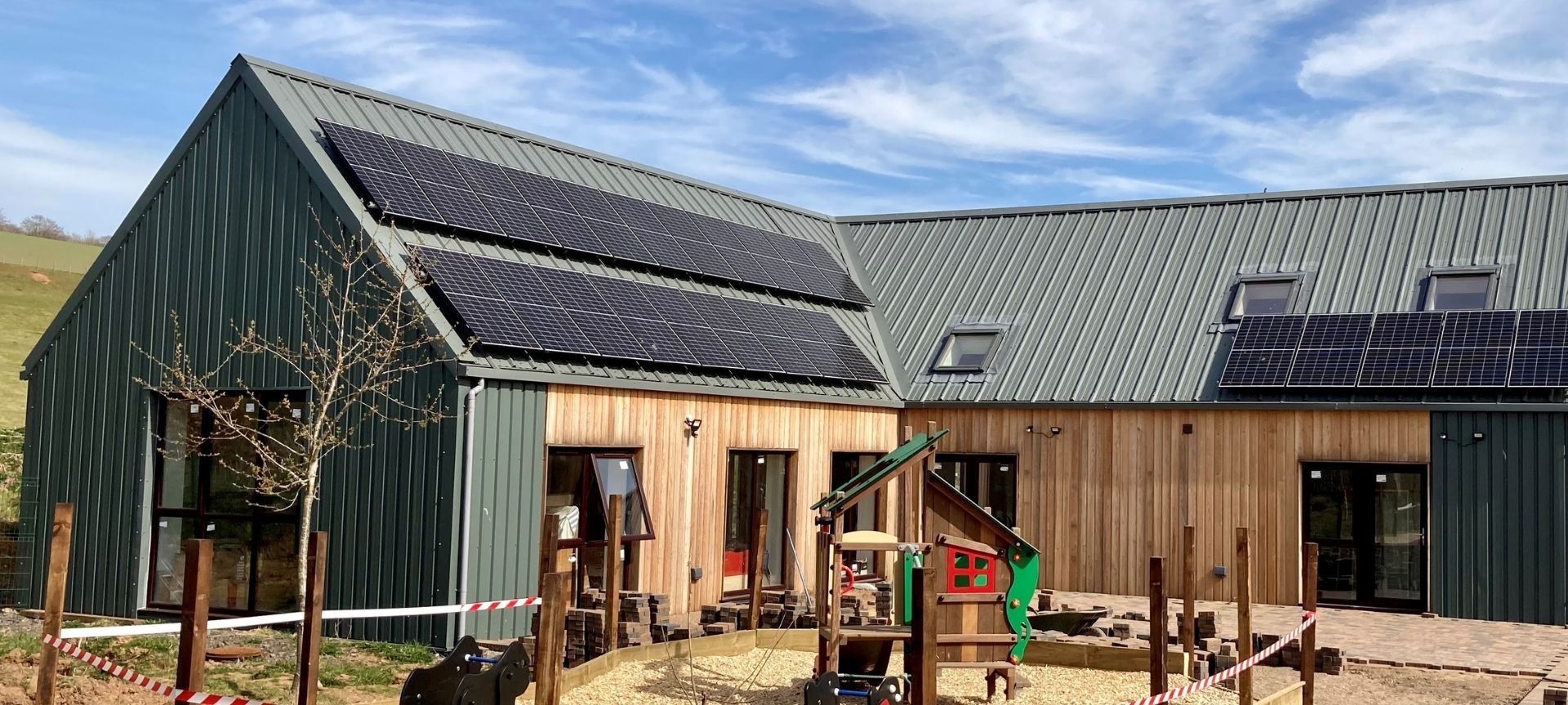 Bird garden visitor centre and playpark