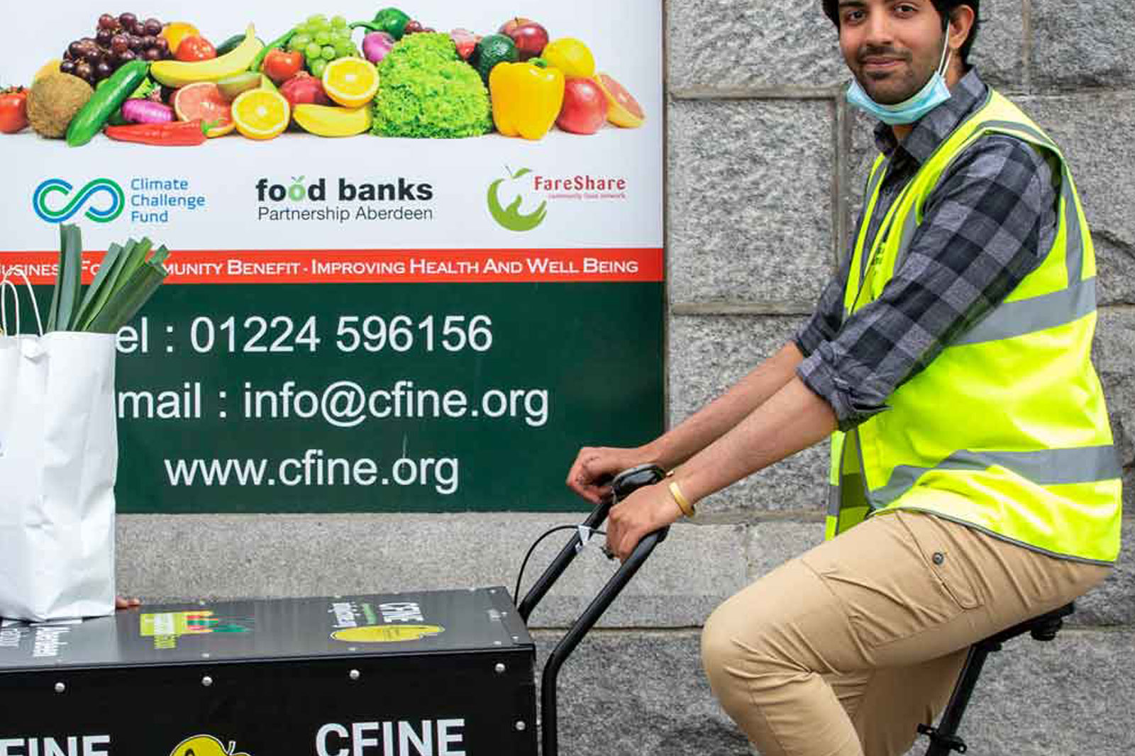 Cfine e-bike deliveries