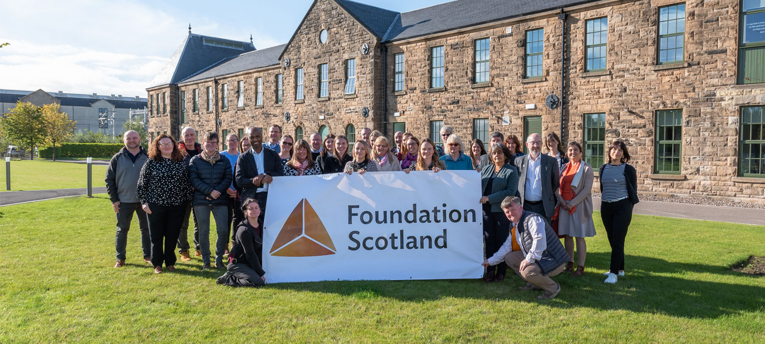 Foundation Scotland employees group photo