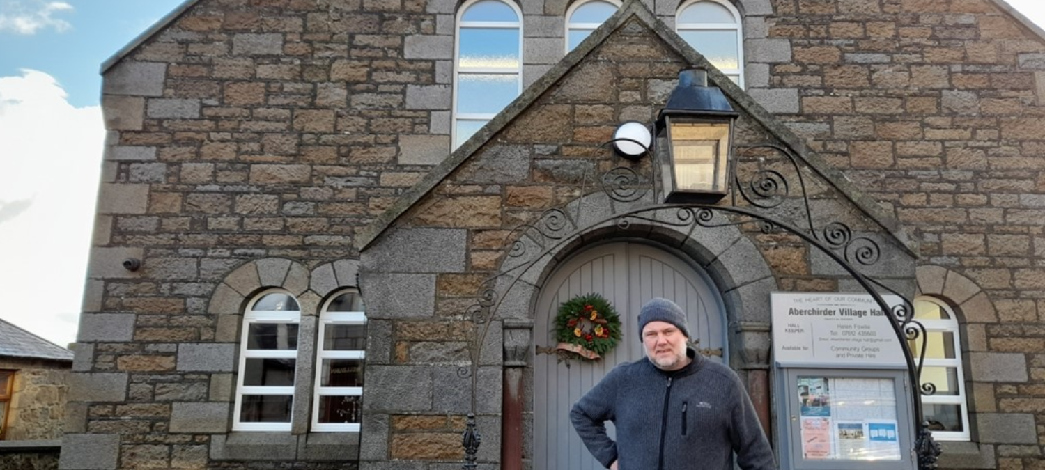 Powering the Community at Aberchirder Village Hall