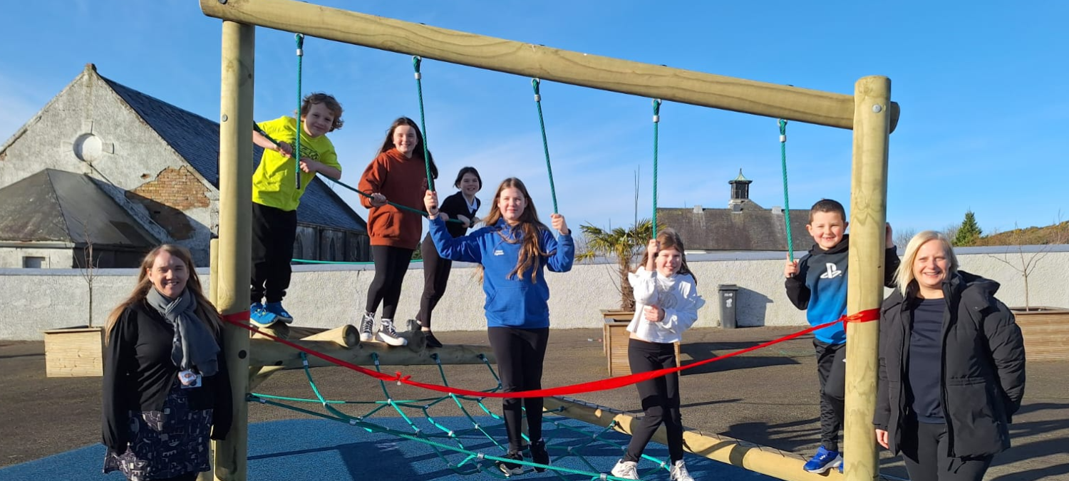Parent Council swings into action for Kinglassie Primary School playground