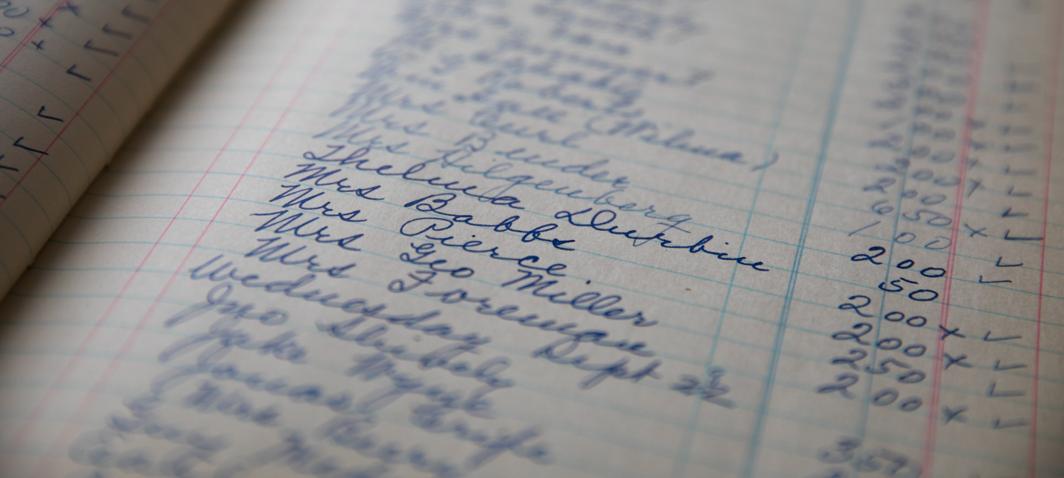 vintage ledger