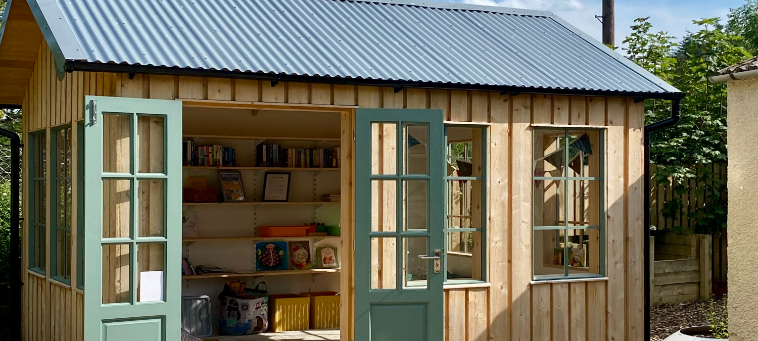Outside of summer house