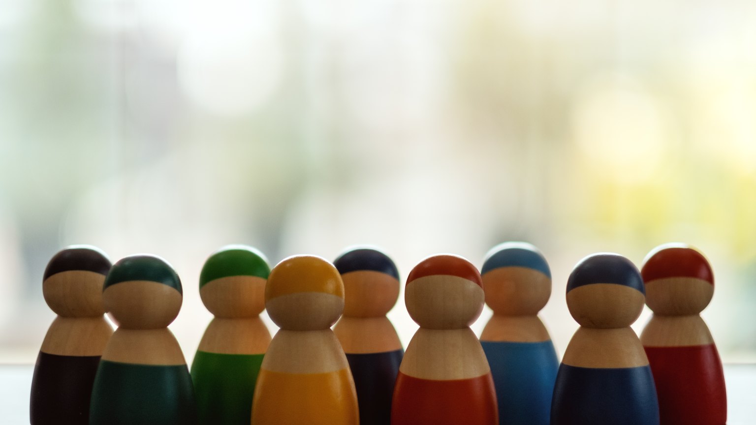wooden people