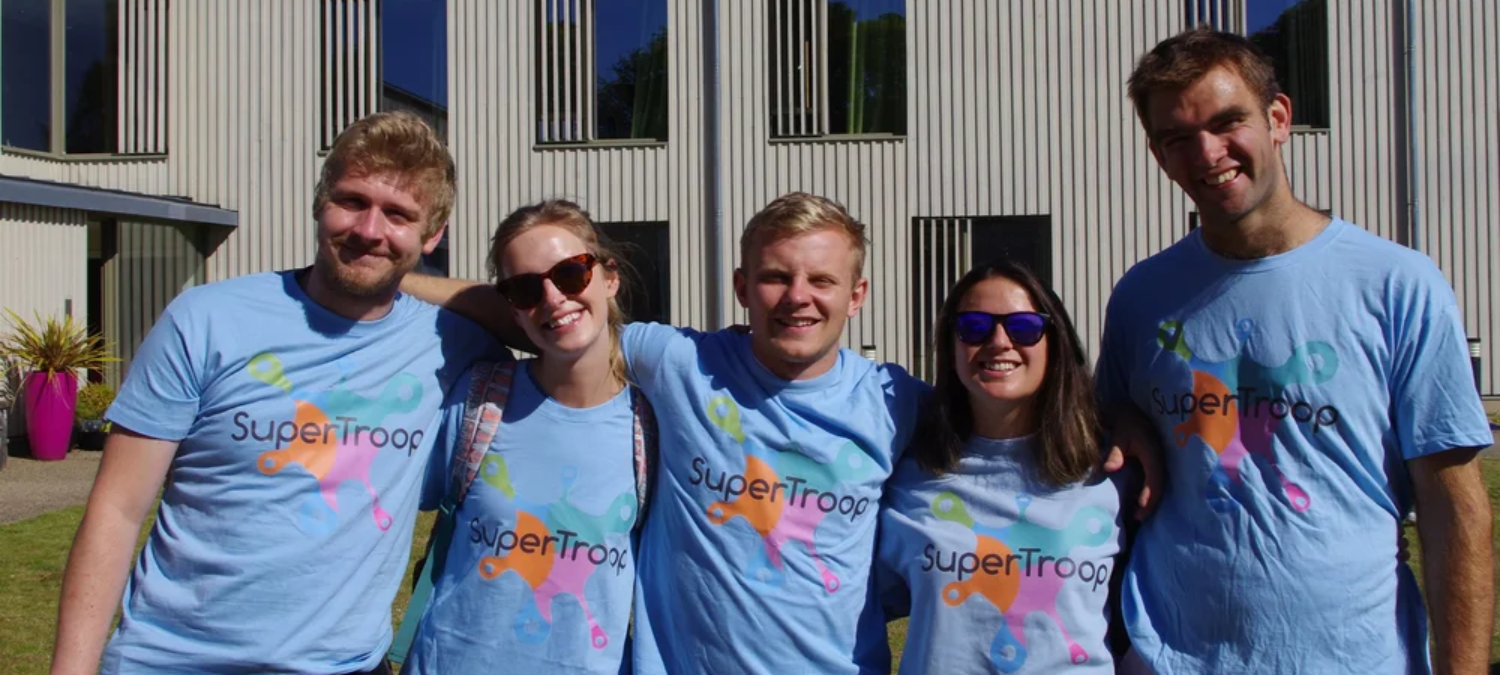 Funding supports SuperTroop volunteers