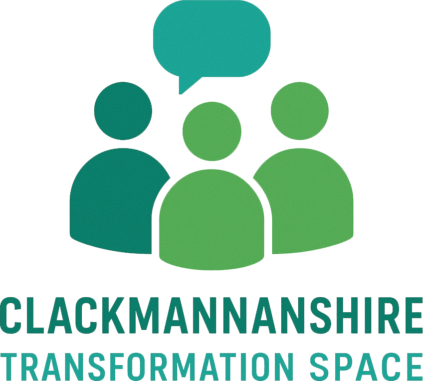 clackmannanshire transformation space logo