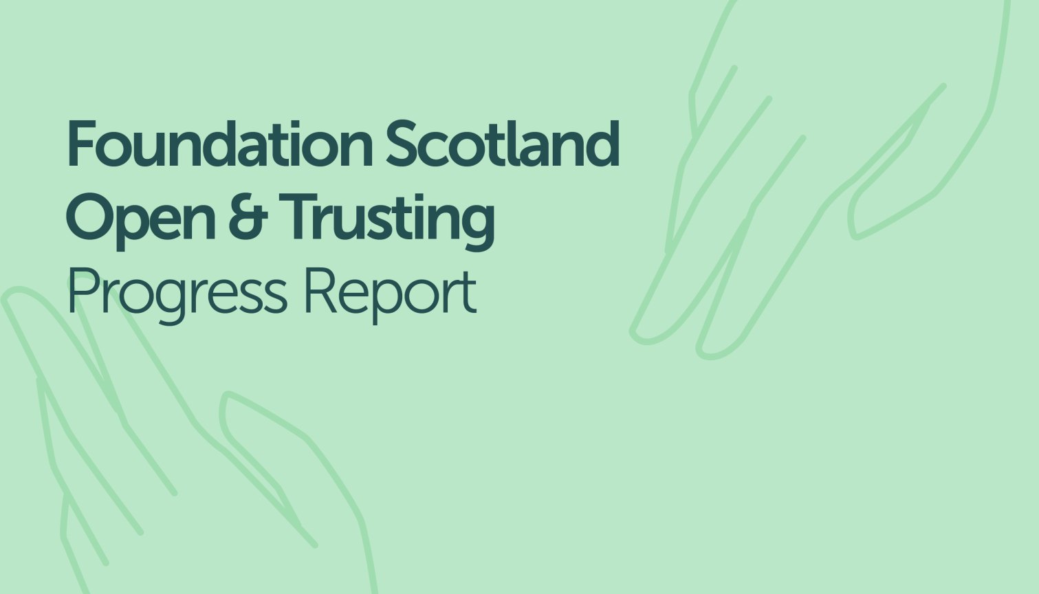 Five years of Open & Trusting grantmaking: our progress report