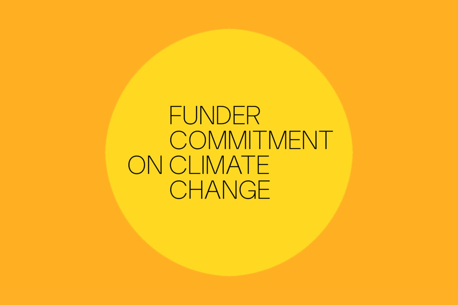 funders for climate change logo